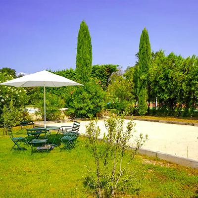 Terrain de pétanque